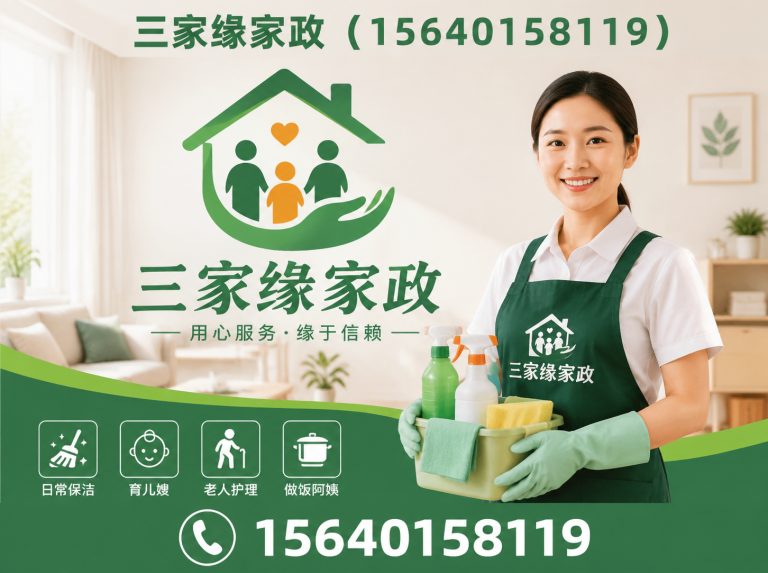 新民市三家缘家政展示图
